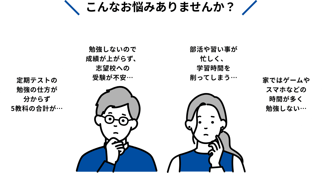 こんなお悩みありませんか？